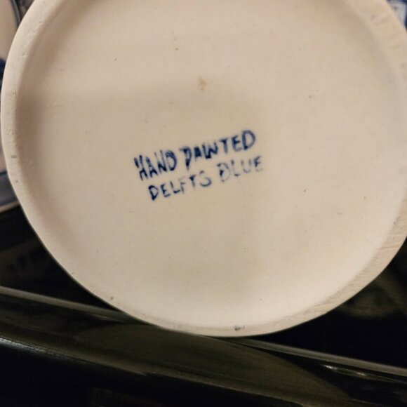 5 Delft Blue Heineken Beer Stein Mugs made in Holland - Picture 2 of 6